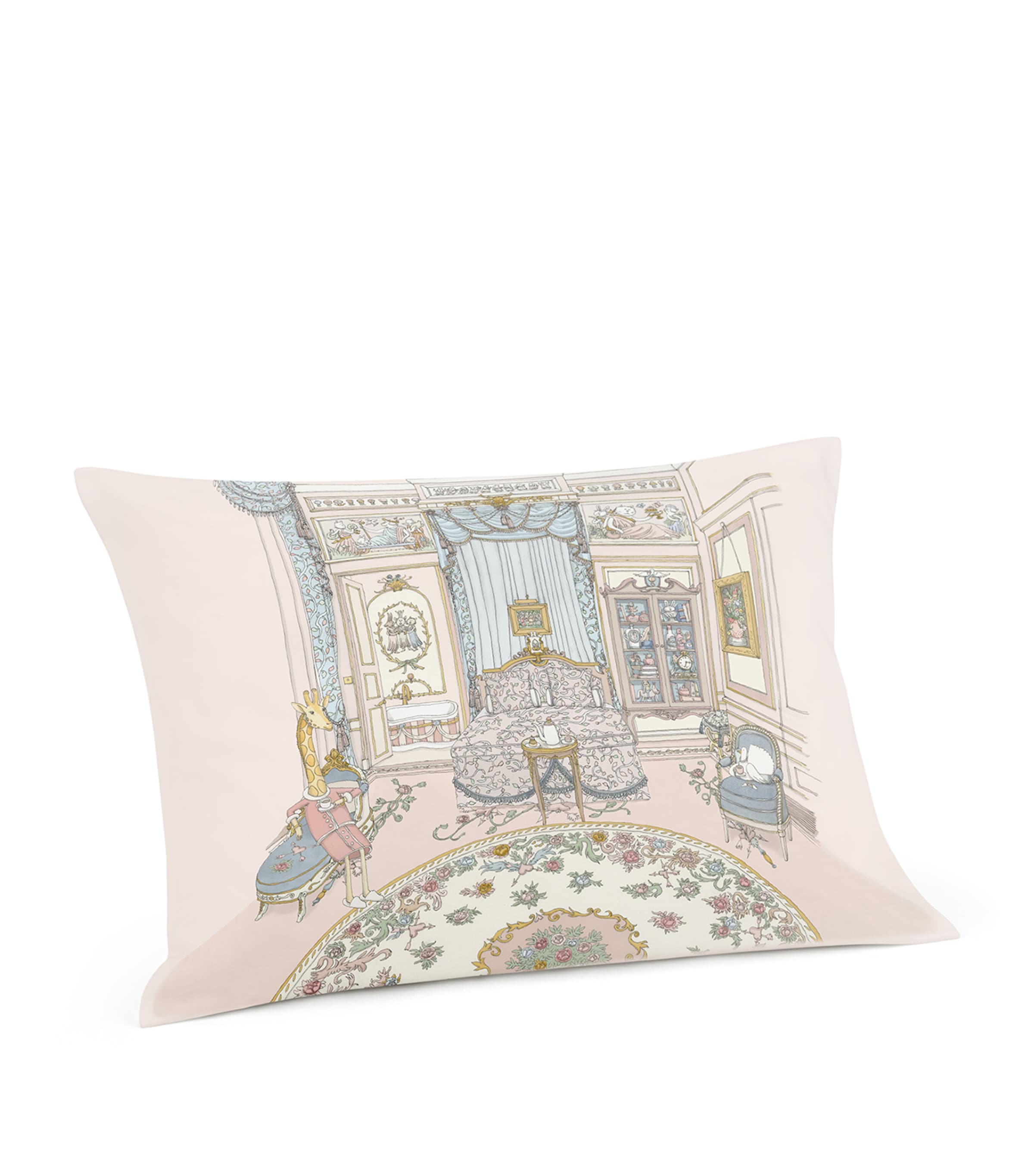 Atelier Choux satin French bedroom cushion - British product