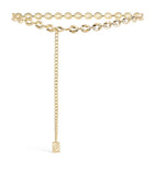 Sandro Paris monogram chain belt 1.5cm (British brand)