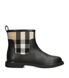 Burberry Kids Leather Sidney Ankle Boots - British product