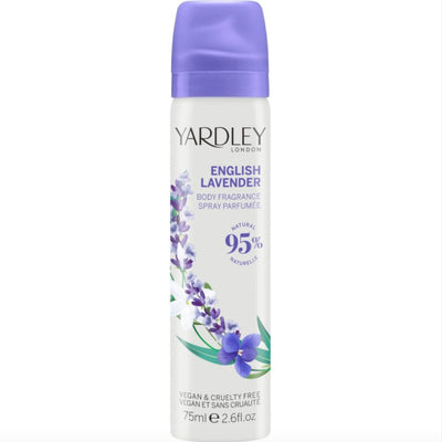 Superdrug Yardley London Lavender Floral Body Mist 75ml- Buy online at McGrocer