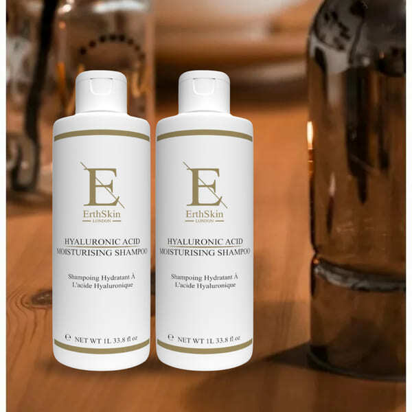 ErthSkin Hyaluronic Acid Moisturising Shampoo 1L - British product