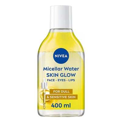 Superdrug NIVEA Brightening Micellar Water +5% Serum Rens 400ml - Kjøp på nett hos McGrocer