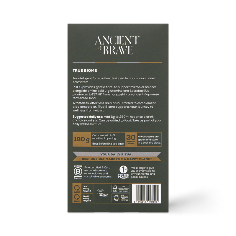 Ancient+Brave True Biome gut health powder 180g - British product