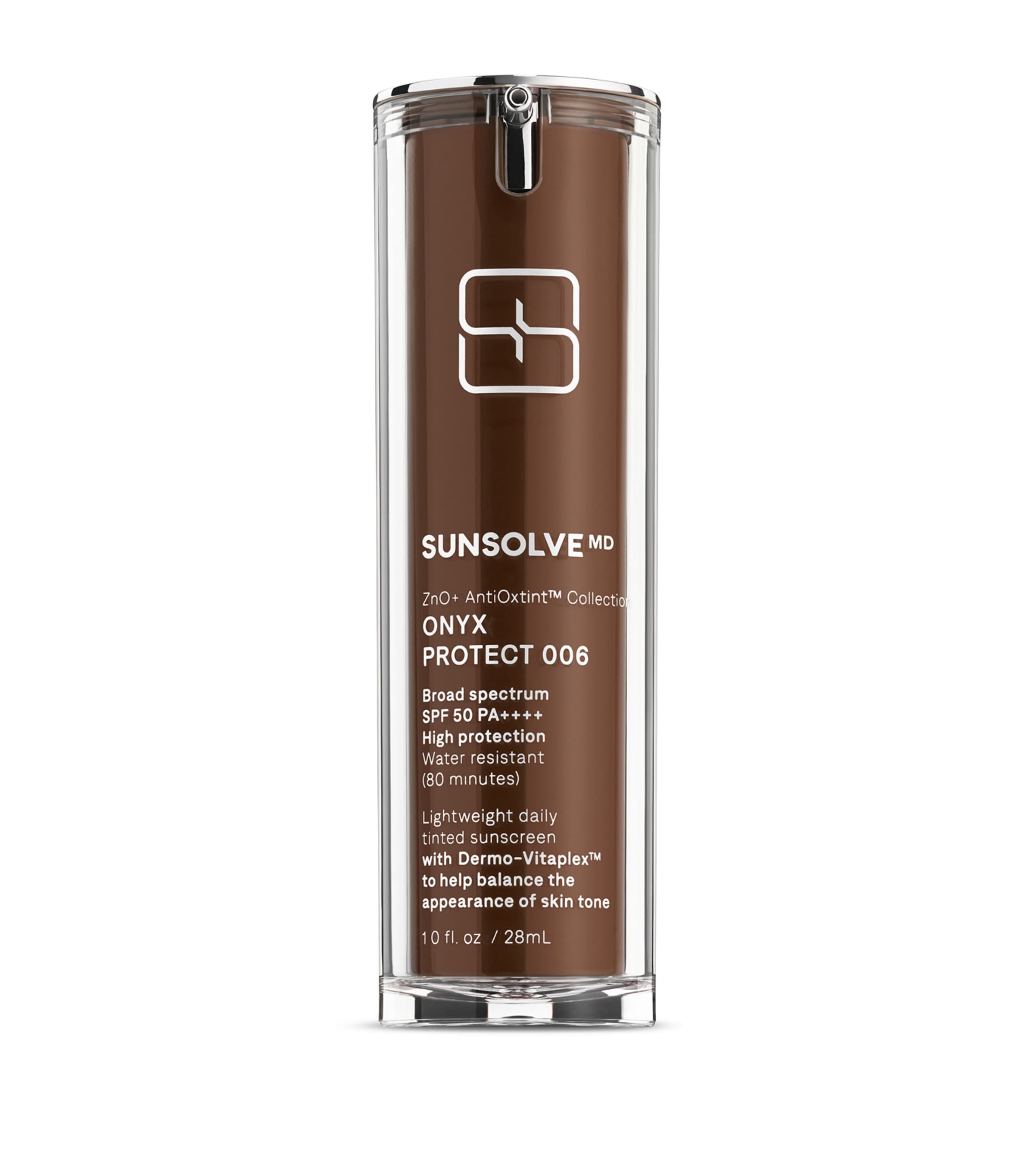 SunsolveMD Tinted Sun Cream SPF 50 28ml (British brand)