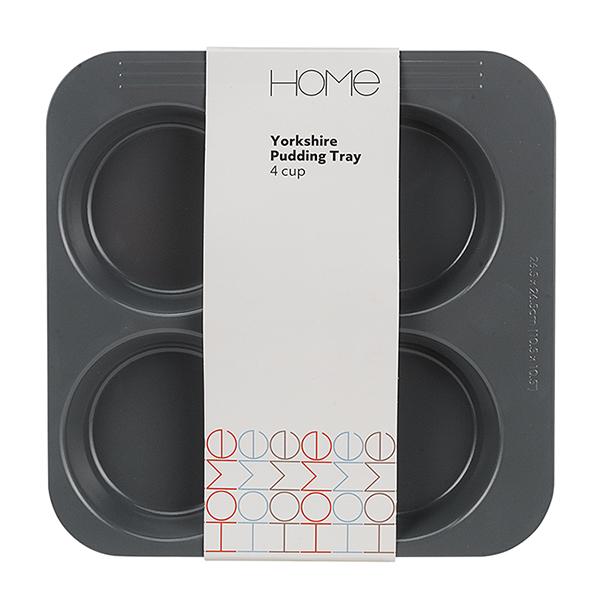 Sainsbury's Home Yorkshire Pudding Tray 0.5mm 4 Cup GOODS Sainsburys   