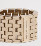 TOM FORD Links ring 2cm, imported from the UK