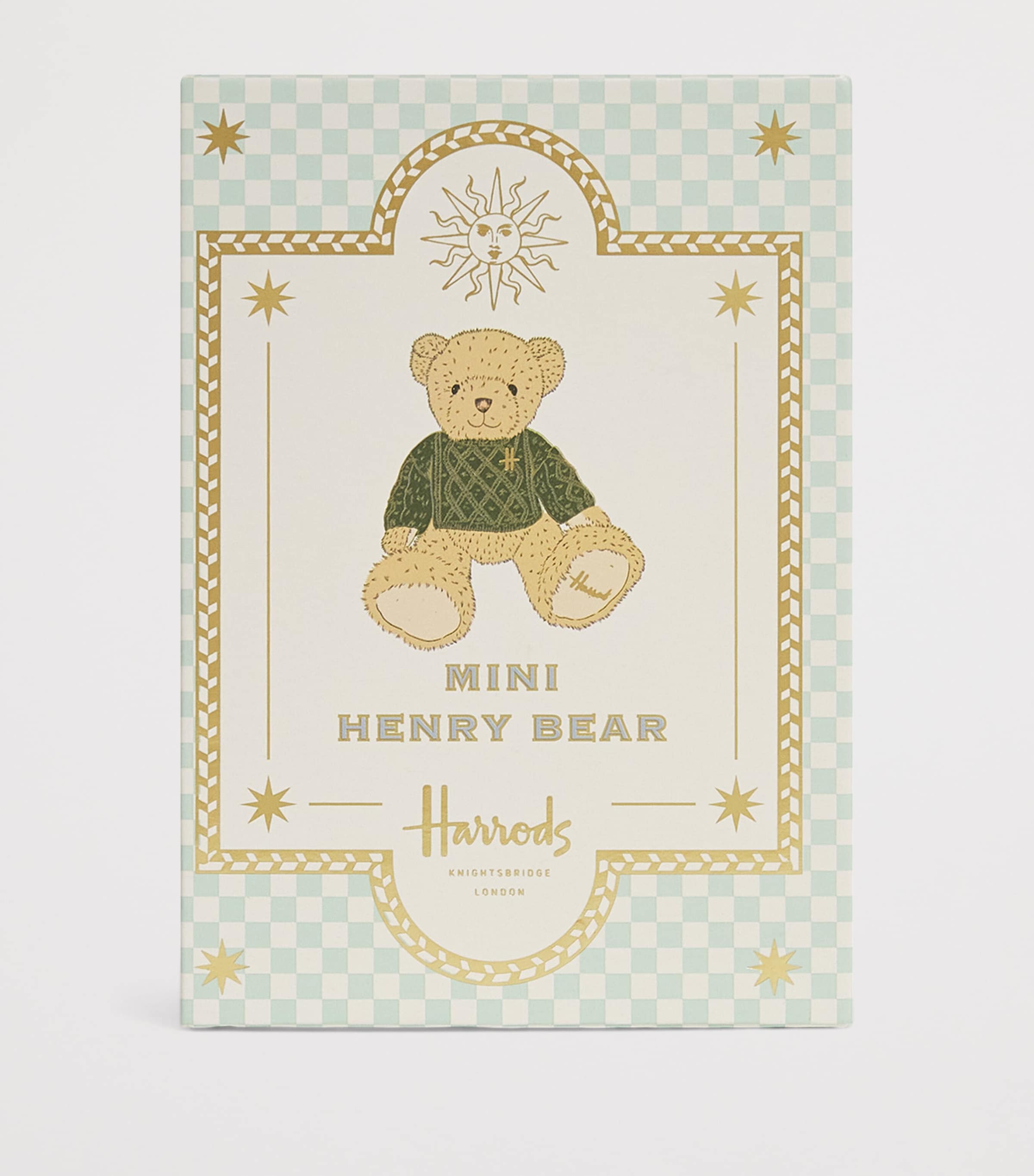 Harrods Mini Henry Bear plush toy, UK version