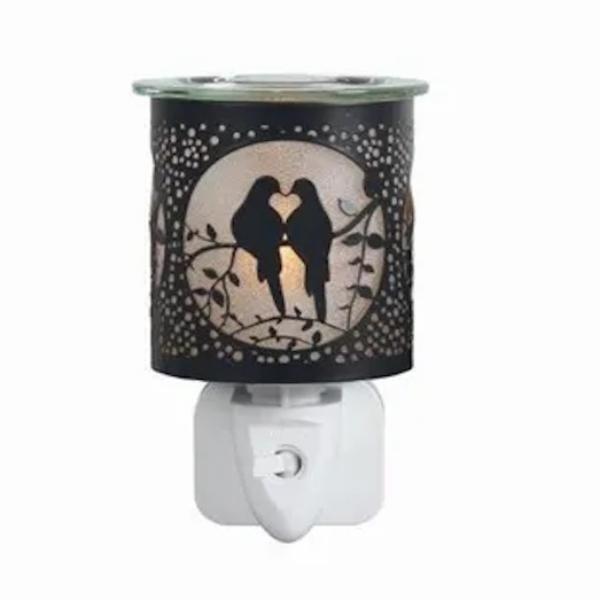 Doves plug-in wax melter black 13cm, UK version