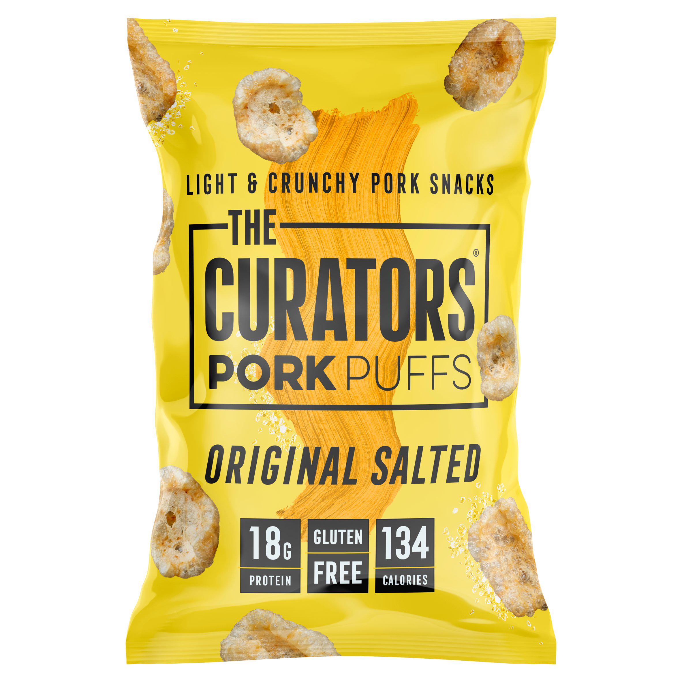 The Curators Pork Puffs Original Salted 25g GOODS Sainsburys   