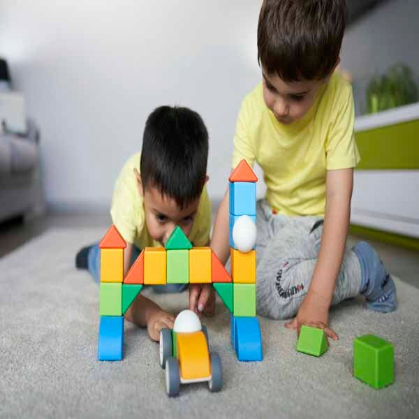Geomag Magicube magnetic blocks 32pc recycled plastic - British product