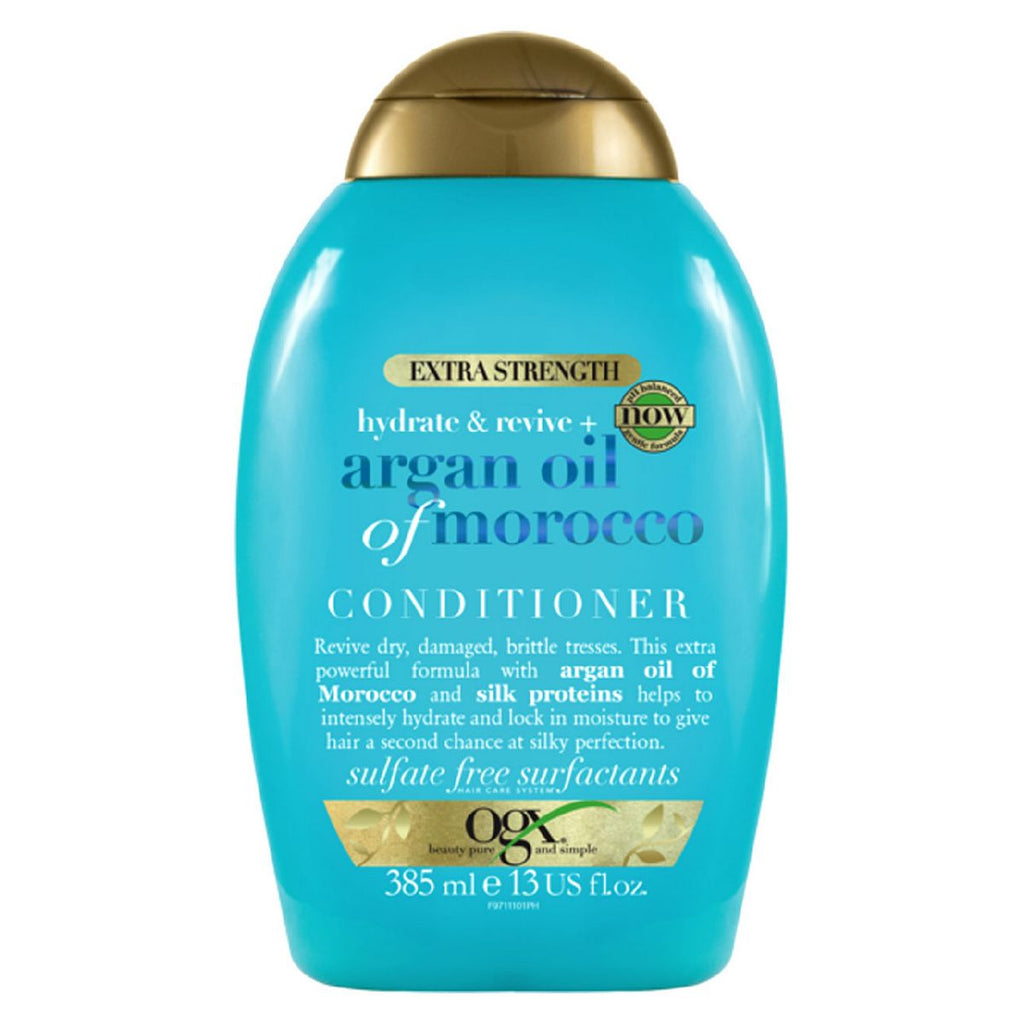 OGX Hydrate & Revive+ Argan Oil of Morocco Extra Strength pH Balanced Conditioner 385ml