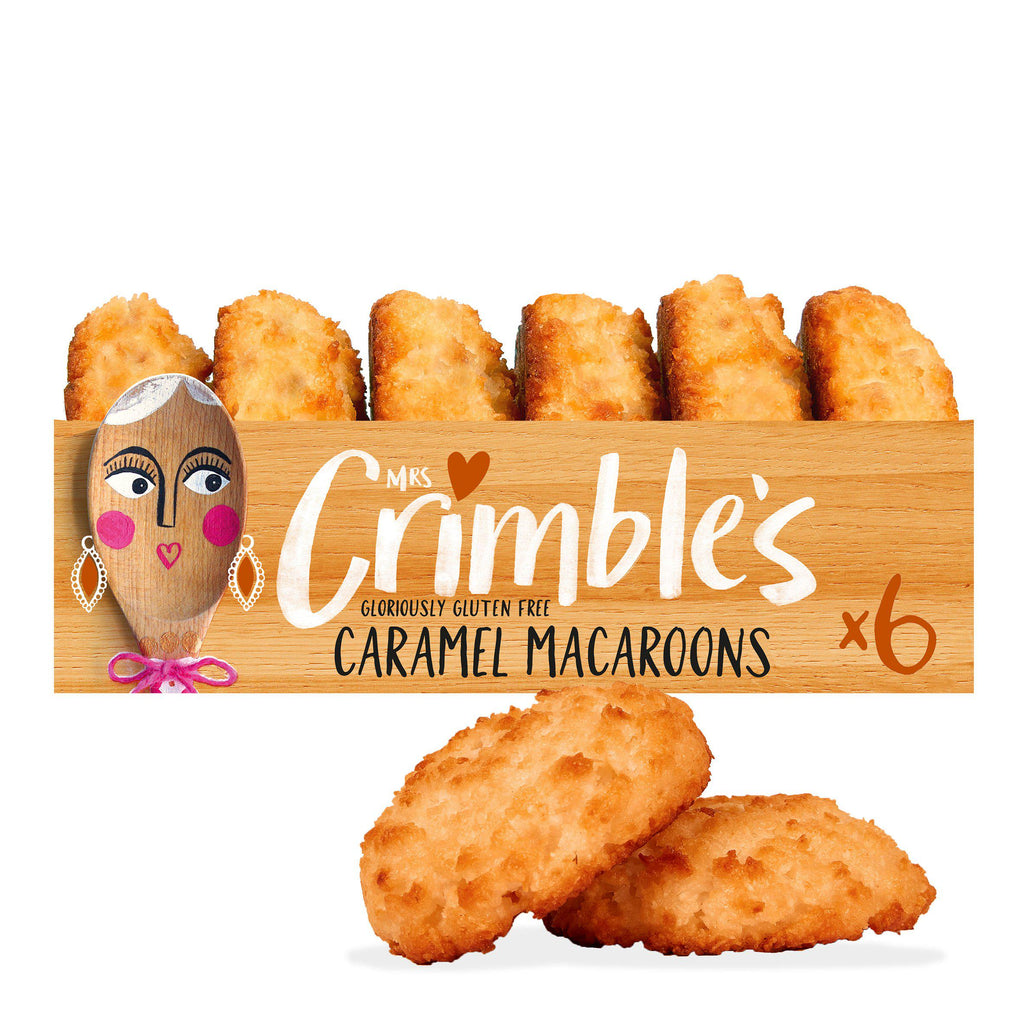 Mrs Crimble's Gluten Free Caramel Macaroons x6