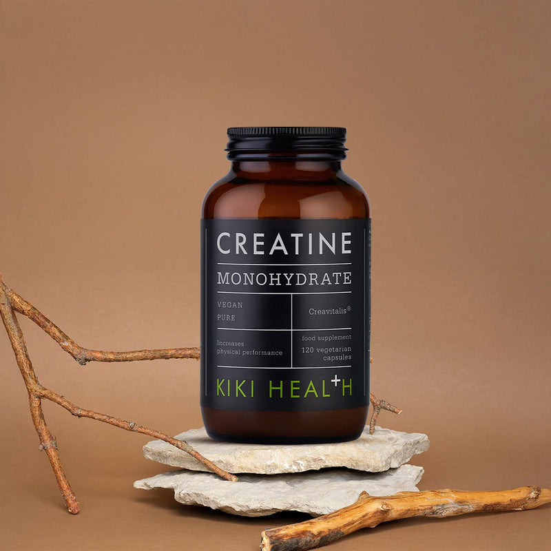 KIKI Health Creatine Monohydrate 120 Vegicaps, UK version