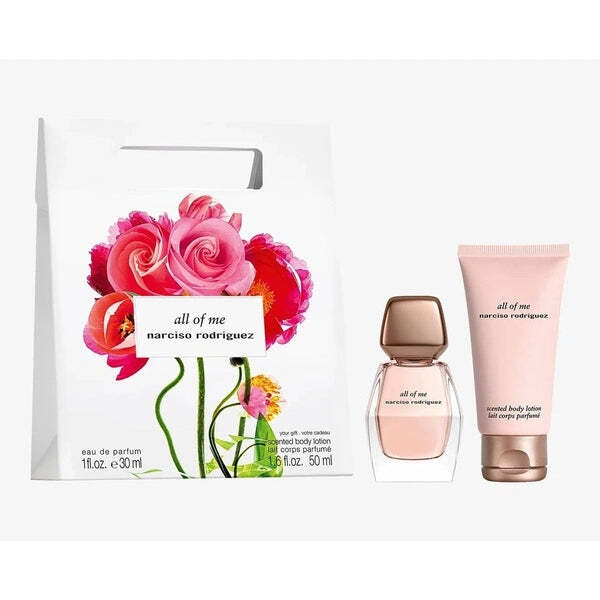 Narciso Rodriguez All Of Me 30ml EDP body lotion set (British brand)