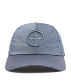 Stone Island baseball cap featuring tonal compass logo, imported from the UK