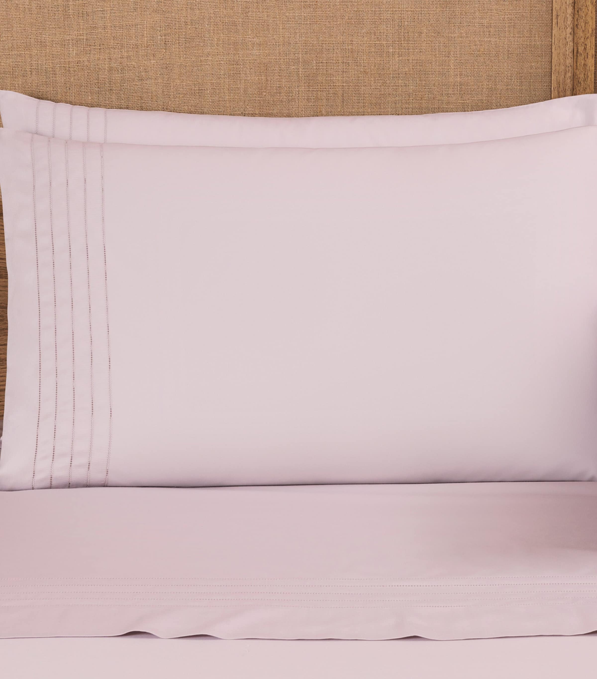 Frette Cotton Lush Ajour Oxford pillowcase set 51cm x 71cm - British product