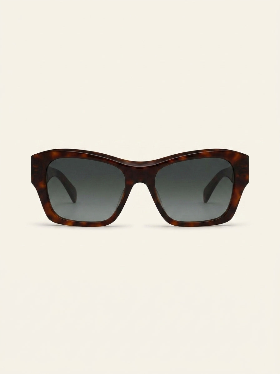 Celine butterfly-frame acetate sunglasses CL40330U, imported from the UK