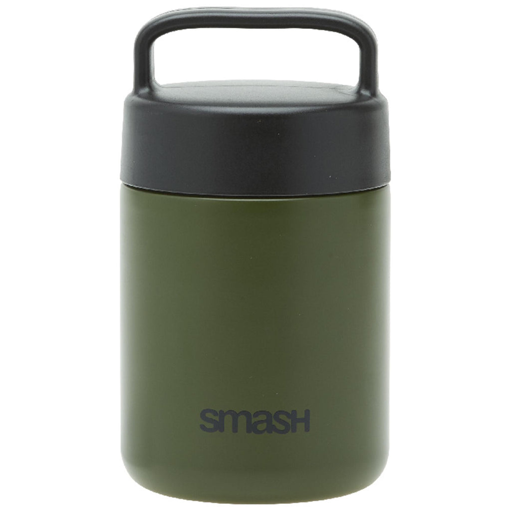 Smash Khaki Food Flask Screw Top 400ml