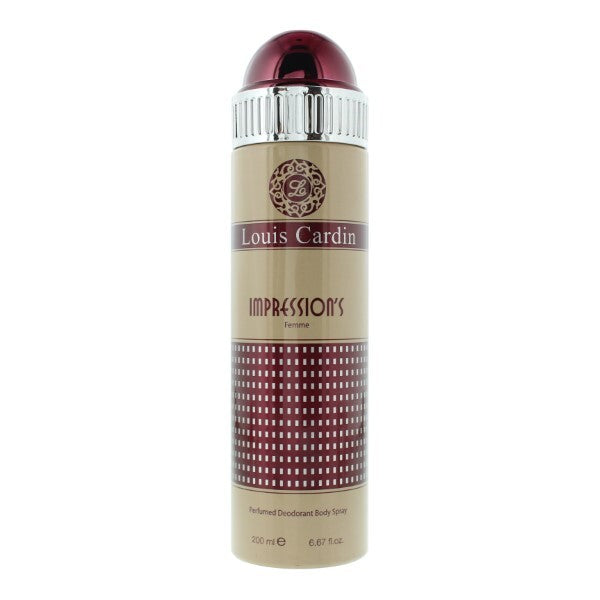 Louis Cardin Impression's deodorant spray 200ml, imported from the UK