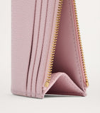 Valentino Garavani VLogo Signature zipped leather card holder, imported from the UK