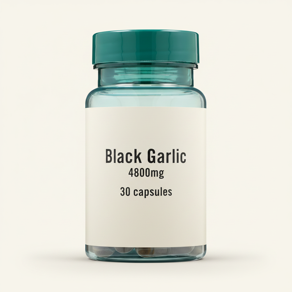 Holland & Barrett Black Garlic 30 Capsules, UK version