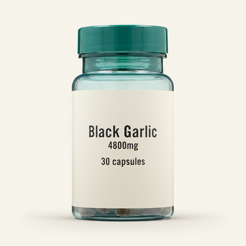 Holland & Barrett Black Garlic 30 Capsules, UK version