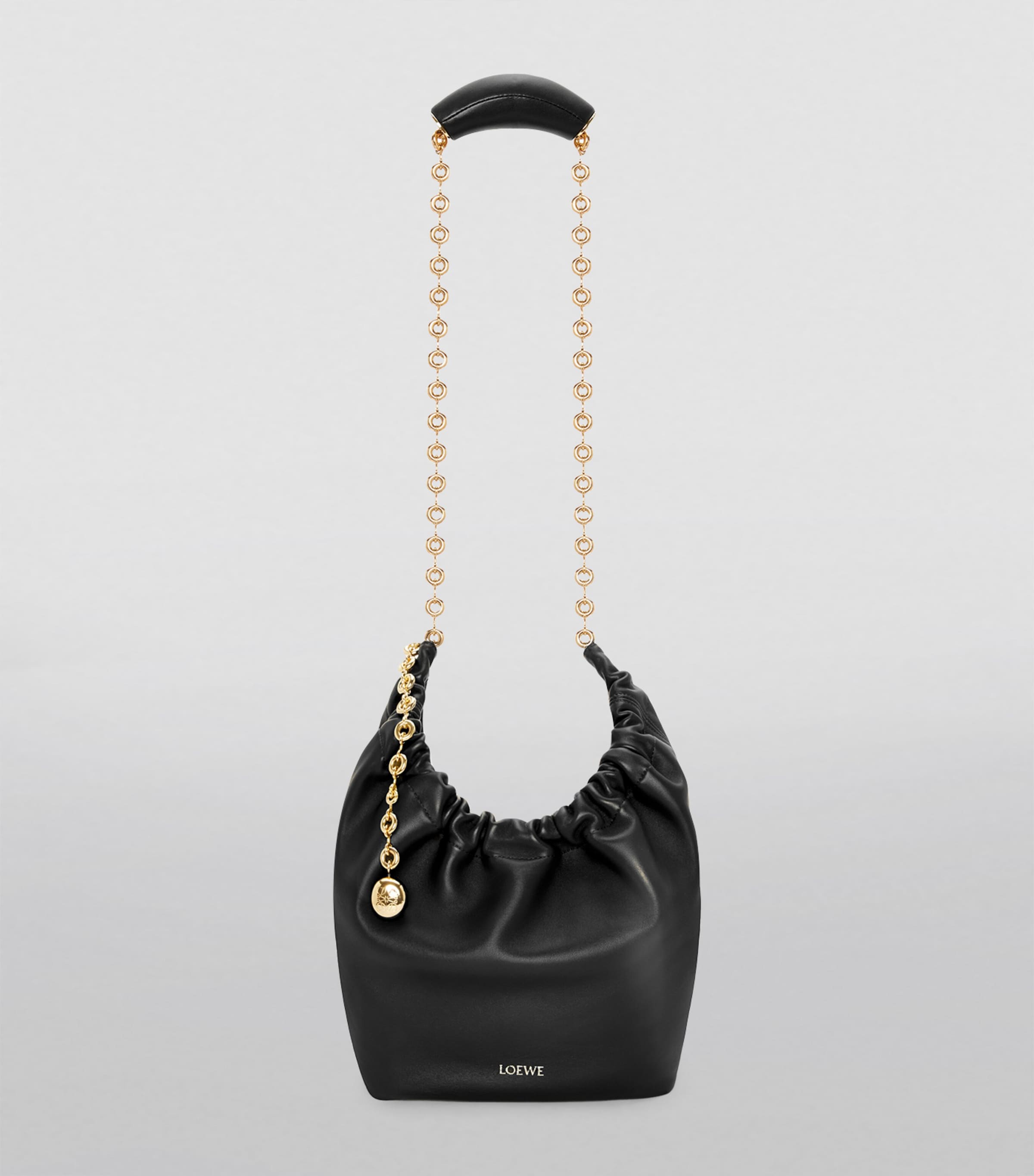 LOEWE Squeeze top-handle bag in nappa leather (British brand)