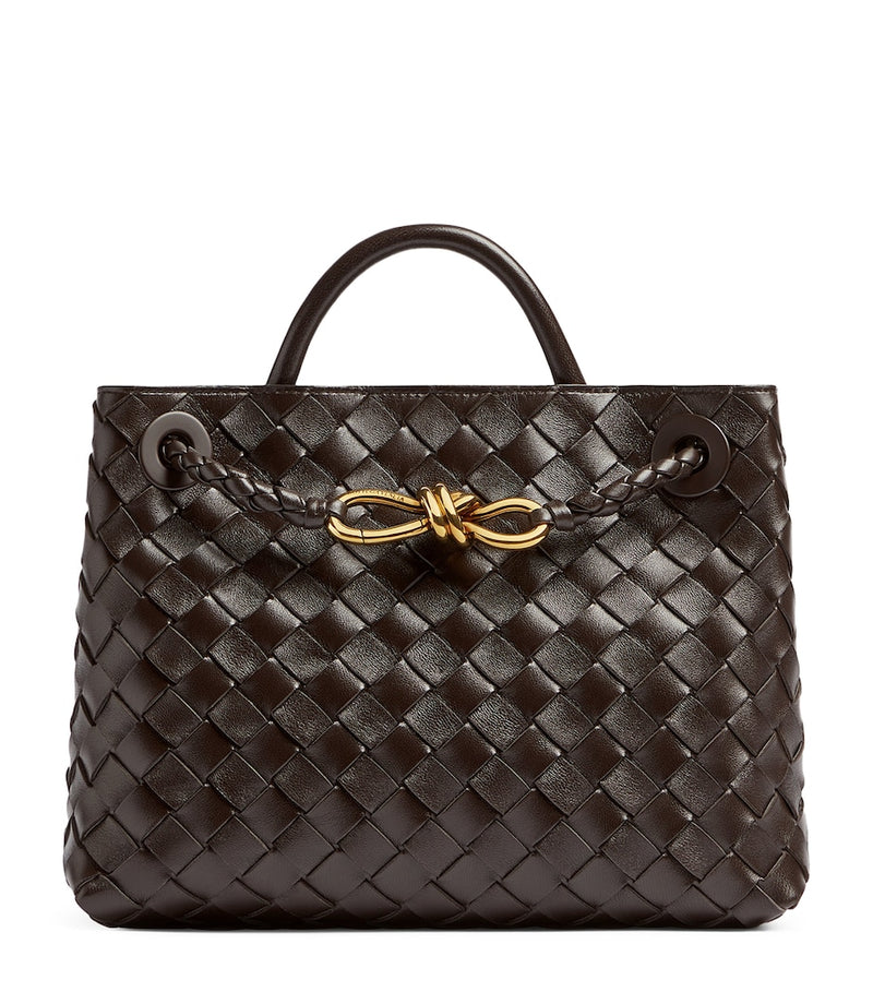 Bottega Veneta small leather Andiamo top-handle bag, UK version
