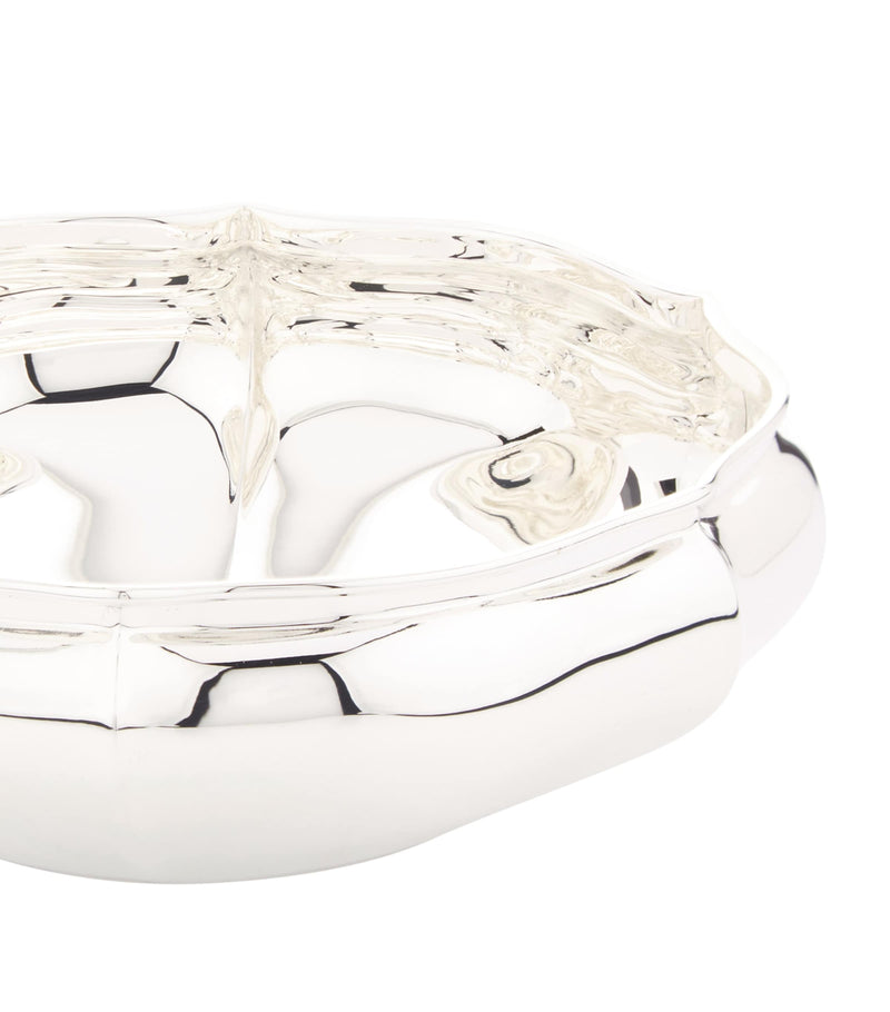 Greggio Silver Plated Georgian Centrepiece Bowl 16.5cm, UK version