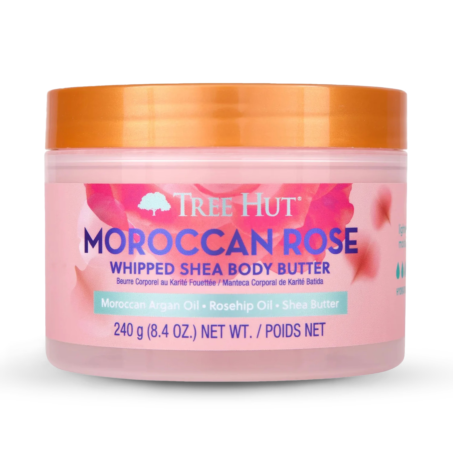 Tree Hut Moroccan Rose Whipped Body Butter 240g (British brand)