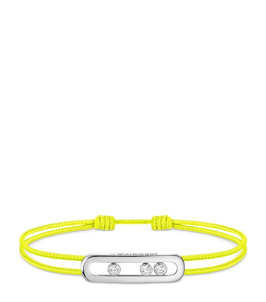 Messika Care(s) Weißgold-Diamantarmband 0,09 Karat - Britisches Produkt