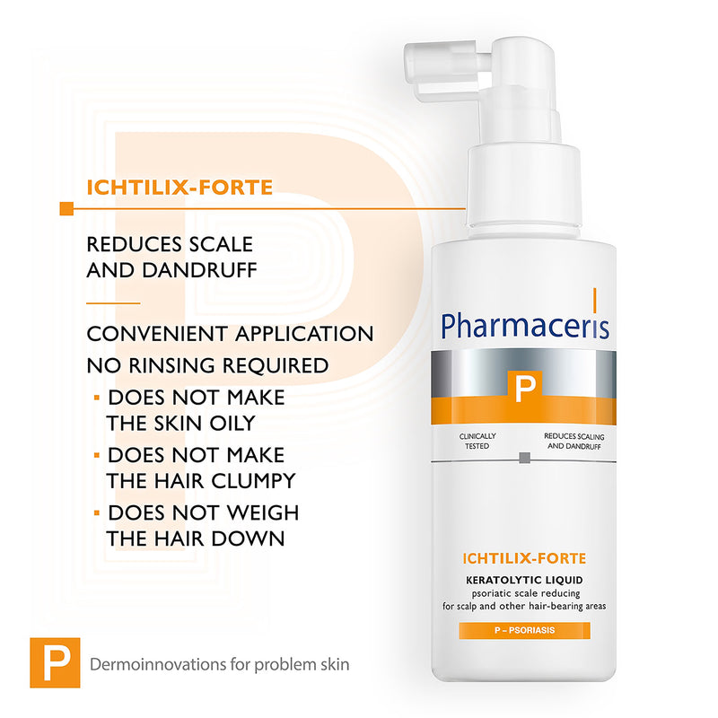 Pharmaceris psoriasis scalp liquid Ichtilix-Forte 125ml, UK version