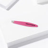 Tweezerman Pink Oval Mini Slant Tweezer (British brand)