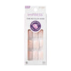 Kiss Impress Heroic French Manicure Press-On Nails (British brand)