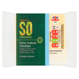 Sainsbury's Extra Mature Cheddar, SO Organic 270g GOODS Sainsburys   