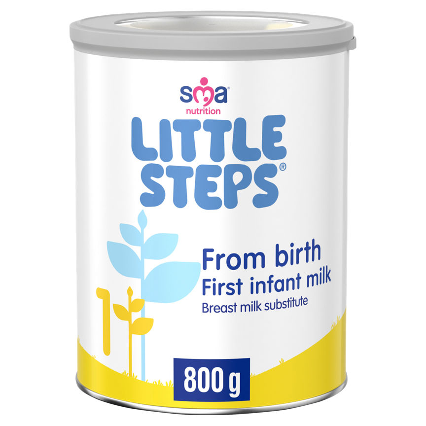 SMA Little Steps 1 First Infant Milk Powder Formula From Birth Baby Milk ASDA   