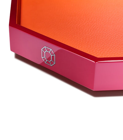Harrods Medium Octagonal Serving Tray with Curved Corners, 46cm x 32cm- Buy online at McGrocer