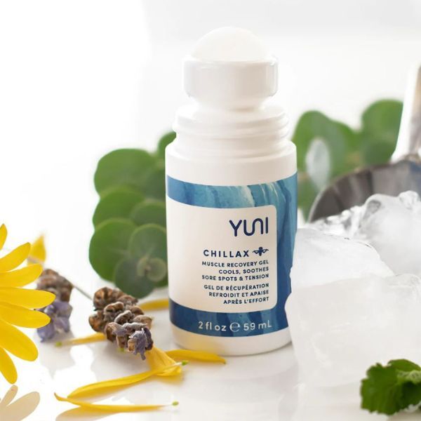Yuni Beauty Chillax Muscle Recovery Gel 59ml, imported from the UK