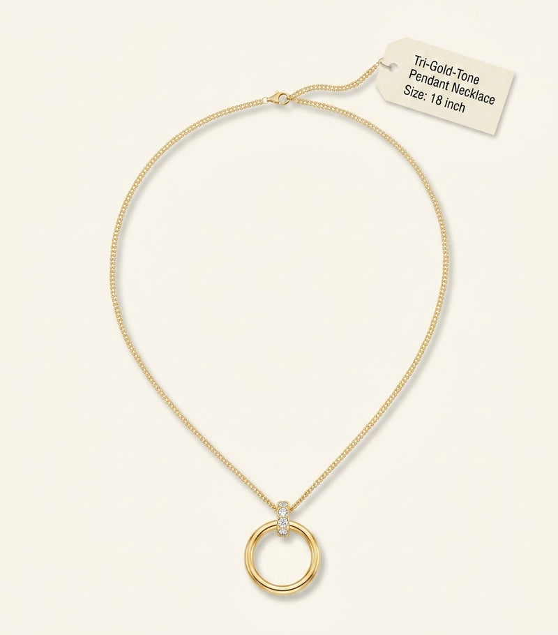 Cartier large diamond Trinity necklace - British product