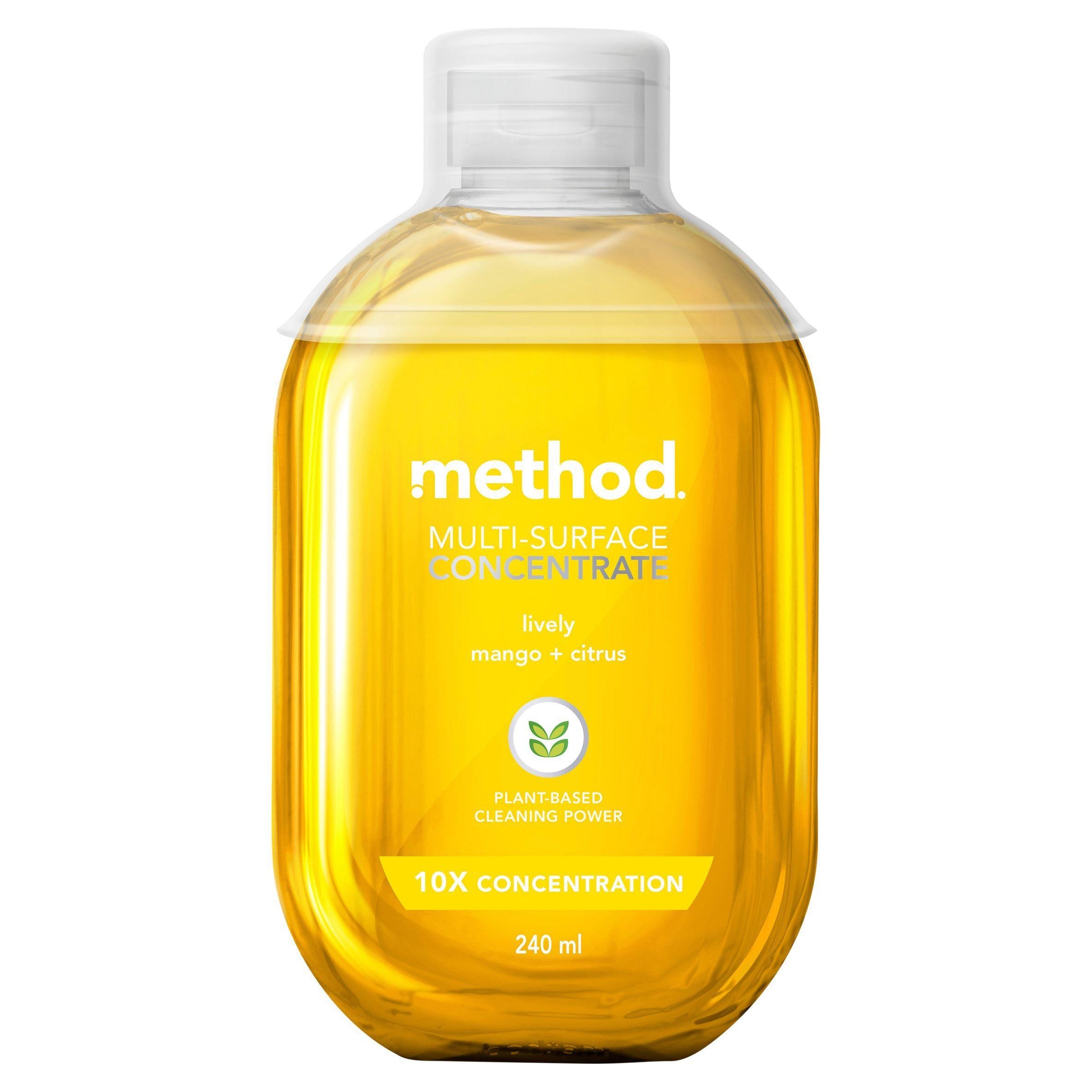 Method Multi Surface Concentrate Lively Mango Citrus 240ml GOODS Sainsburys   