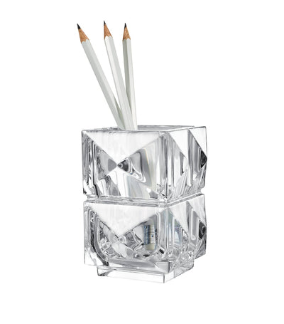 Harrods Baccarat Louxor Pencil Holder Desk Tidy- Buy online at McGrocer
