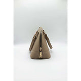 SVNX faux leather mini crossbody bag beige - British brand