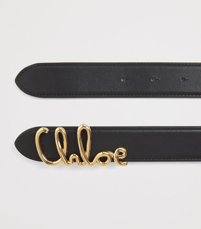 Chloé Iconic calfskin belt 3cm (British brand)