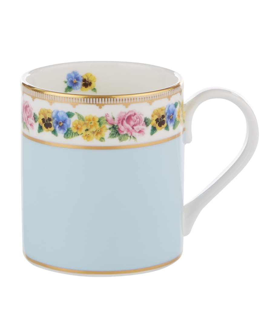 Halcyon Days Shell Garden Floral Mug, UK version
