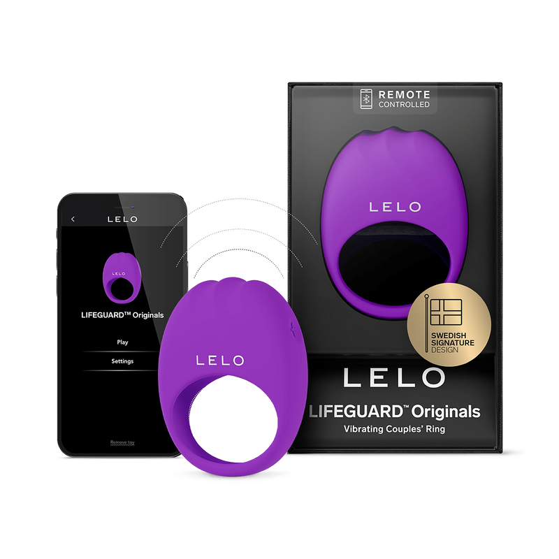 LELO vibrating ring purple, UK version
