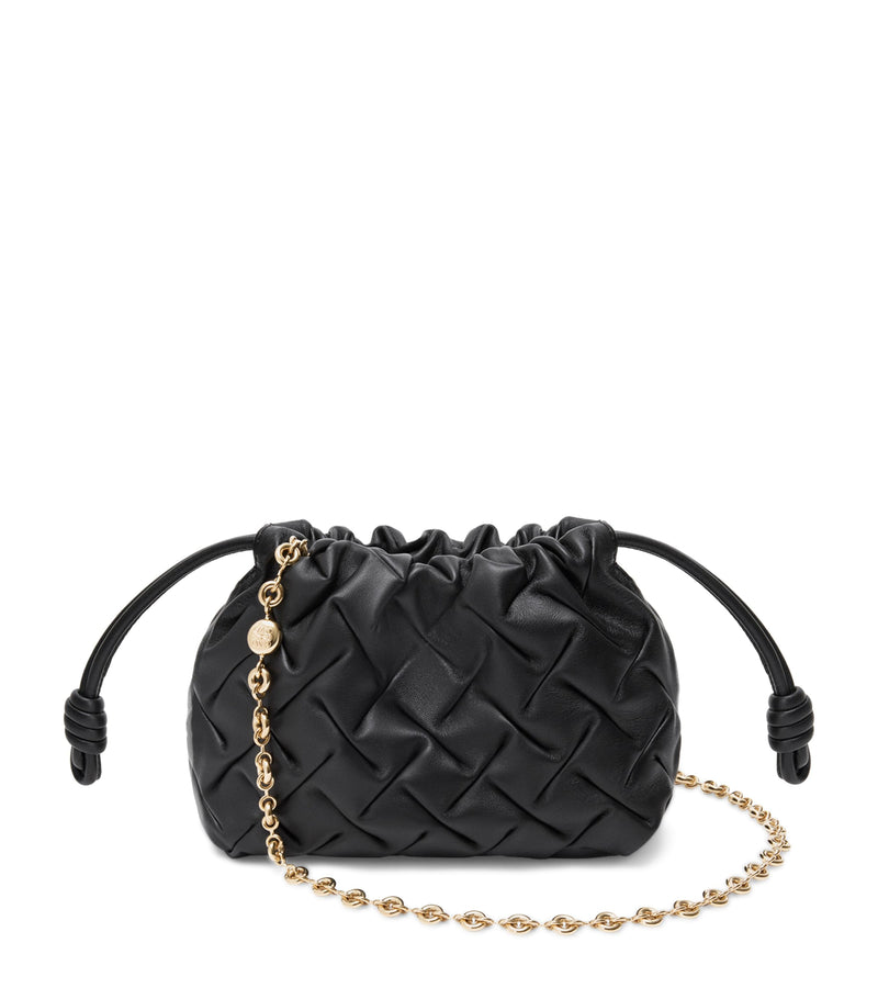 LOEWE Mini Flamenco purse pinched leather, UK version