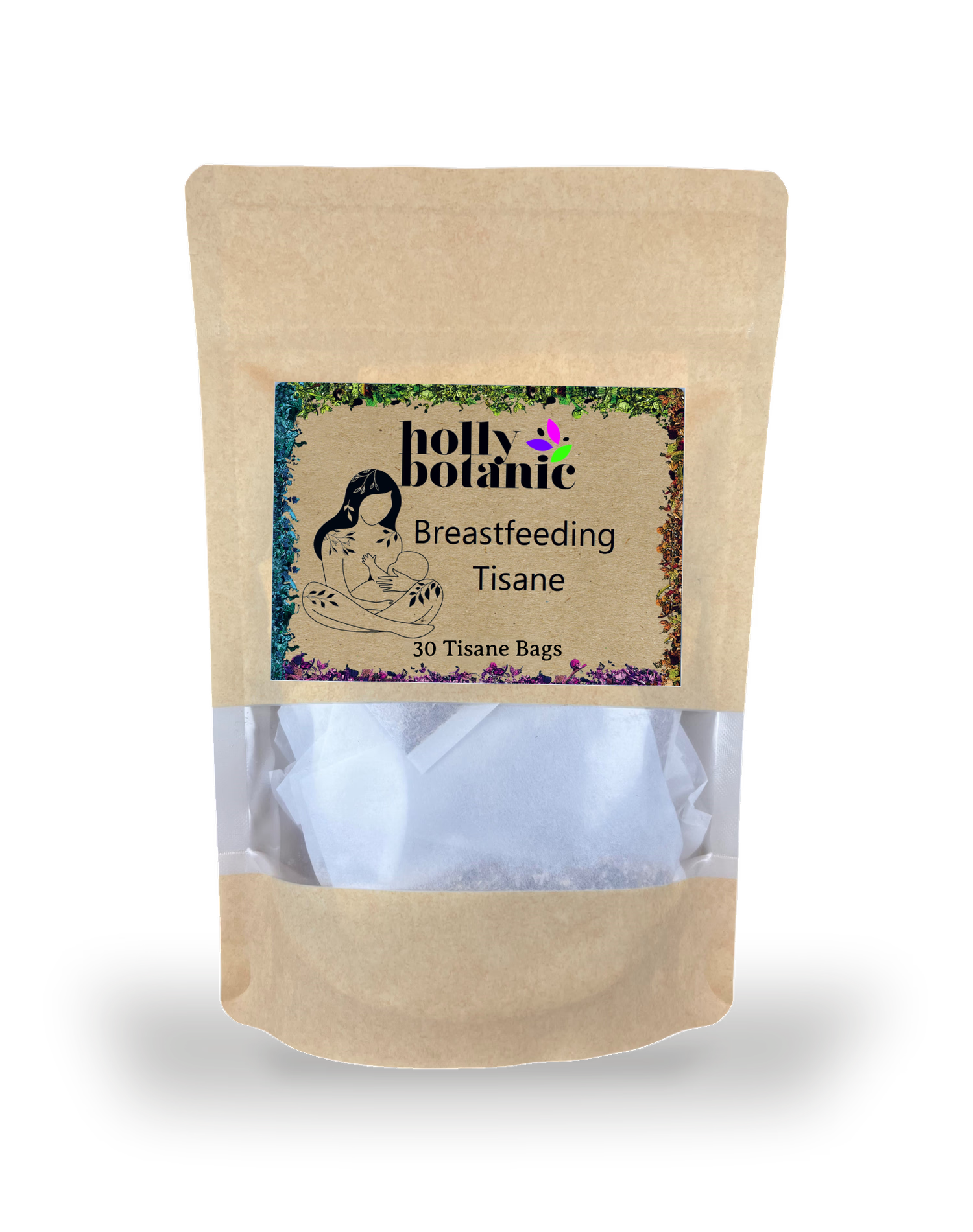 Holly Botanic breastfeeding tisane 30 tea bags - British product