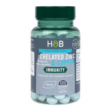 Holland & Barrett High Strength Chelated Zinc & Copper 120 Tablets GOODS Holland&Barrett   