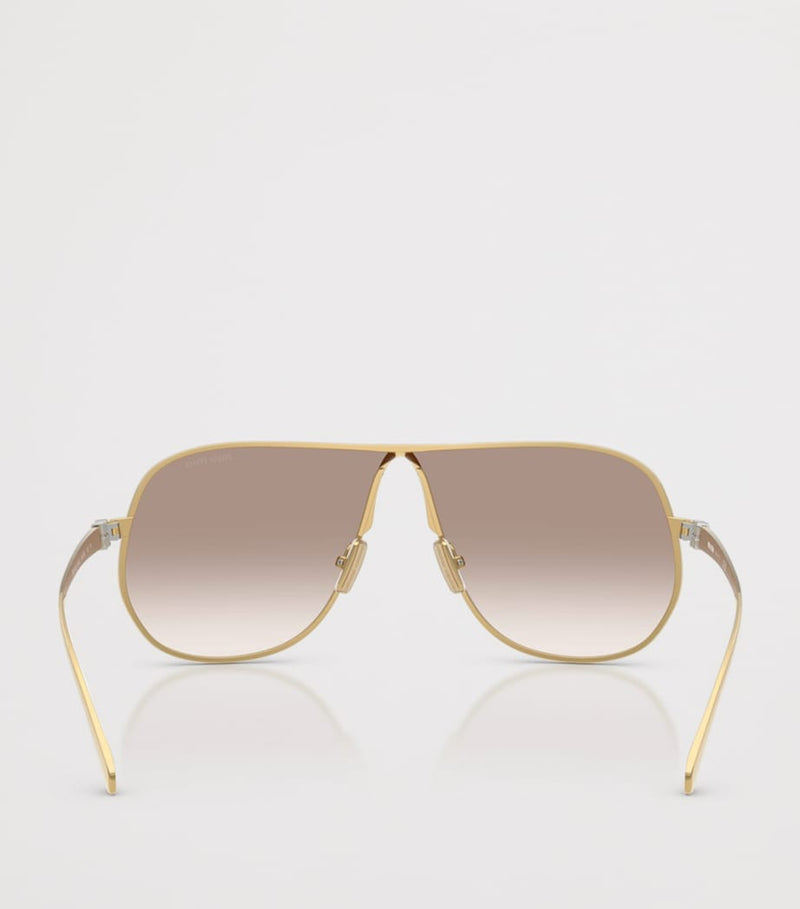 Miu Miu metal pilot sunglasses, imported from the UK