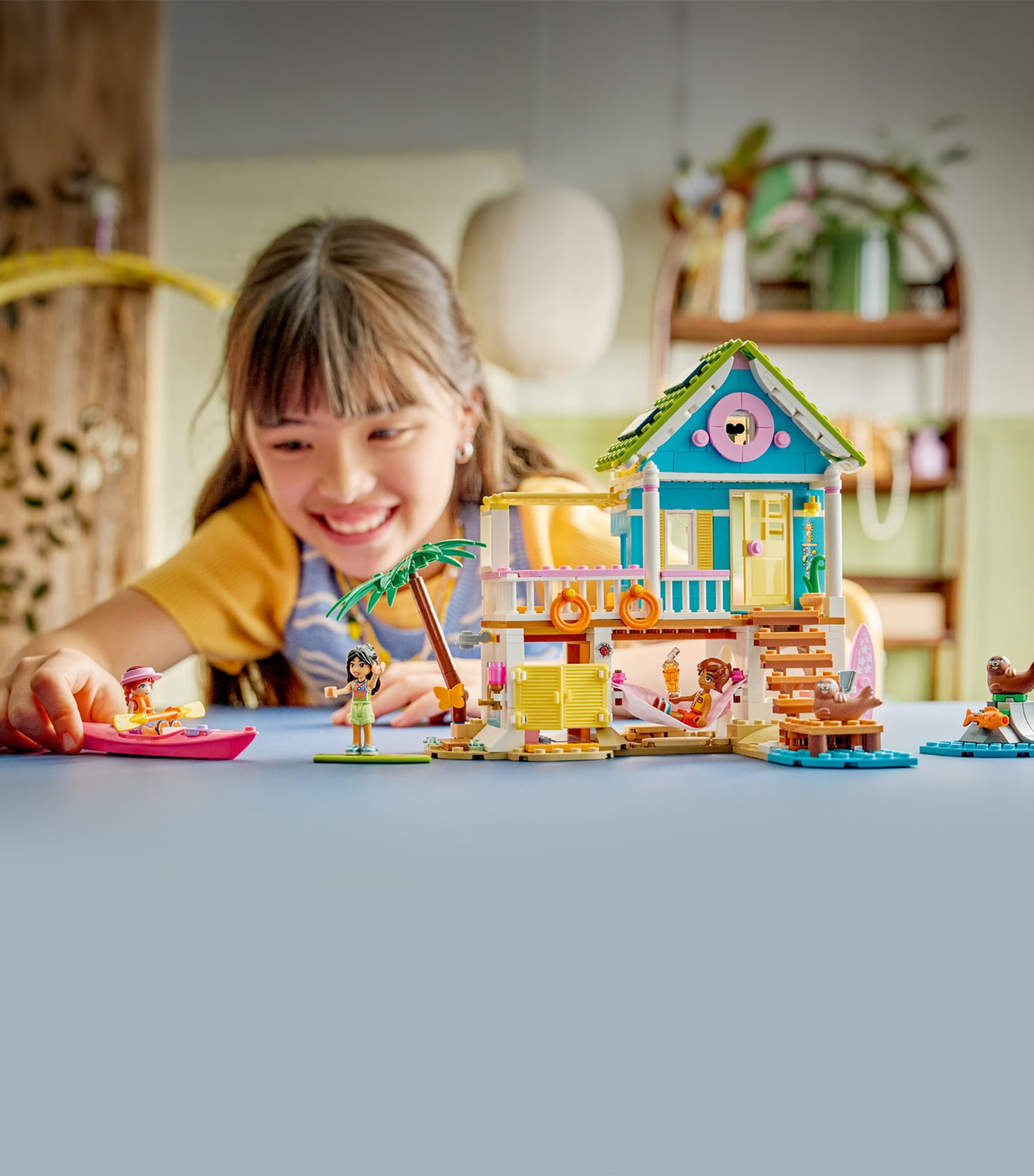 LEGO Friends Beach House with Seals toy, UK version